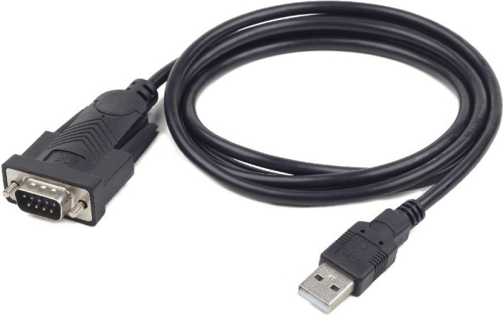 CABLU USB GEMBIRD adaptor, USB 2.0 (T) la Serial DB9M (9-pin)(RS232)(T), 1.5m, negru, "UAS-DB9M-02" (include TV 0.18lei) thumb