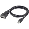 CABLU USB GEMBIRD adaptor, USB 2.0 (T) la Serial DB9M (9-pin)(RS232)(T), 1.5m, negru, &quot;UAS-DB9M-02&quot; (include TV 0.18lei)