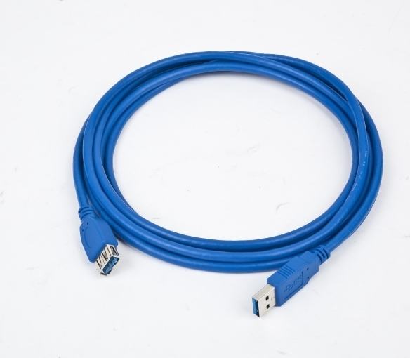 CABLU USB GEMBIRD prelungitor, USB 3.0 (T) la USB 3.0 (M), 1.8m, conectori auriti, albastru "CCP-USB3-AMAF-6" (include TV 0.06 lei) thumb