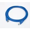 CABLU USB GEMBIRD prelungitor, USB 3.0 (T) la USB 3.0 (M), 1.8m, conectori auriti, albastru &quot;CCP-USB3-AMAF-6&quot; (include TV 0.06 lei)