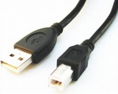 CABLU USB GEMBIRD pt. imprimanta, USB 2.0 (T) la USB 2.0 Type-B (T), 1.8m, conectori auriti, black, "CCP-USB2-AMBM-6" / 45505977 (include TV 0.06 lei) thumb
