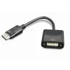 CABLU video GEMBIRD, adaptor DisplayPort (T) la DVI-I DL (M), 10cm, rezolutie maxima Full HD (1920 x 1080) la 60Hz, negru, &quot;AB-DPM-DVIF-002&quot; (include TV 0.06 lei)