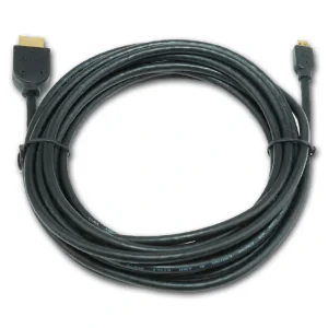 CABLU video GEMBIRD, adaptor HDMI (T) la Micro-HDMI (T), 3m, conectori auriti, negru, &quot;CC-HDMID-10&quot; (include TV 0.18lei)