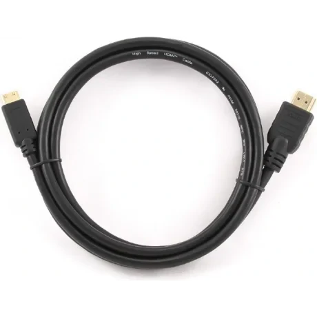 CABLU video GEMBIRD, adaptor HDMI (T) la Mini-HDMI (Type C)(T), 1.8m, rezolutie maxima 4K DCI (4096 x 2160) la 60 Hz, negru, &quot;CC-HDMI4C-6&quot; (include TV 0.06 lei)