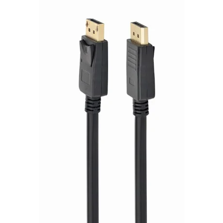 CABLU video GEMBIRD, DisplayPort (T) la DisplayPort (T), 5m, DD 1.2, rezolutie maxima 4K (3840 x 2160) la 60 Hz, negru, &quot;CC-DP2-5M&quot; (include TV 0.8lei)