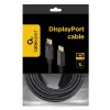 CABLU video GEMBIRD, DisplayPort (T) la DisplayPort (T), 5m, DD 1.2, rezolutie maxima 4K (3840 x 2160) la 60 Hz, negru, &quot;CC-DP2-5M&quot; (include TV 0.8lei)