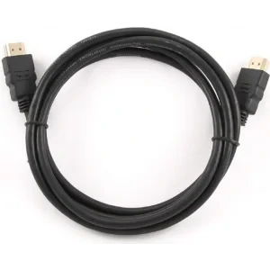 CABLU video GEMBIRD, HDMI (T) la HDMI (T), 0.5m, conectori auriti, rezolutie maxima 4K (3840 x 2160) la 60 Hz, negru, &quot;CC-HDMI4-0.5M&quot; (include TV 0.06 lei)