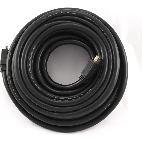 CABLU video GEMBIRD, HDMI (T) la HDMI (T), 15m, conectori auriti, rezolutie maxima 4K (3840 x 2160) la 30 Hz, negru, &quot;CC-HDMI4-15M&quot; (include TV 1.5 lei)