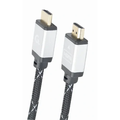 CABLU video GEMBIRD, HDMI (T) la HDMI (T), 2m, premium, conectori auriti, rezolutie maxima 4K (3840 x 2160) la 60 Hz, negru, &quot;CCB-HDMIL-2M&quot; (include TV 0.18lei)