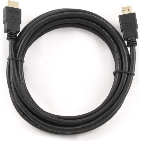 CABLU video GEMBIRD, HDMI (T) la HDMI (T), 3m, conectori auriti, rezolutie maxima 4K (3840 x 2160) la 60 Hz, negru, &quot;CC-HDMI4-10&quot; (include TV 0.18lei)