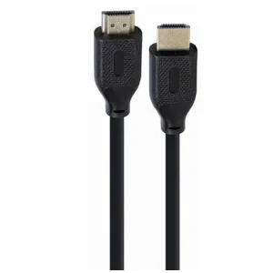 CABLU video GEMBIRD, HDMI (T) la HDMI (T), 3m, HDMI 2.1, conectori auriti, rezolutie maxima 8K (7680 x 4320) la 60 Hz, cupru, 8mm diam, negru, &quot;CC-HDMI8K-3M&quot; (include TV 0.18lei)