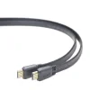 CABLU video GEMBIRD, HDMI (T) la HDMI (T), 3m, rezolutie maxima 4K (4096 x 2160) la 60 Hz, plat, negru, &quot;CC-HDMI4F-10&quot; (include TV 0.8lei)