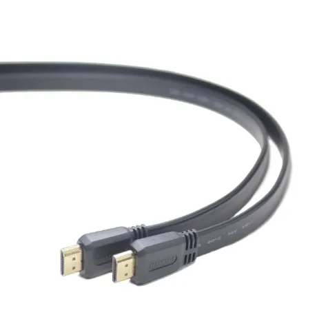 CABLU video GEMBIRD, HDMI (T) la HDMI (T), 3m, rezolutie maxima 4K (4096 x 2160) la 60 Hz, plat, negru, &quot;CC-HDMI4F-10&quot; (include TV 0.8lei)
