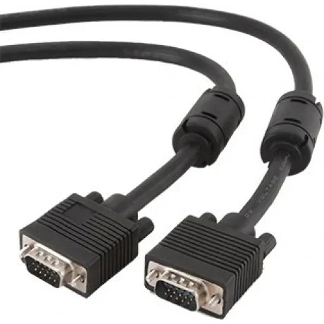 CABLU video GEMBIRD, VGA (T) la VGA (T), 1.8m, premium, dublu ecranat, negru, &quot;CC-PPVGA-6B&quot; (include TV 0.8lei)