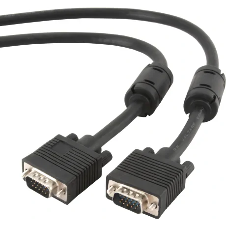 CABLU video GEMBIRD, VGA (T) la VGA (T), 20m, premium, dublu ecranat, negru, &quot;CC-PPVGA-20M-B&quot; (include TV 1.5 lei)
