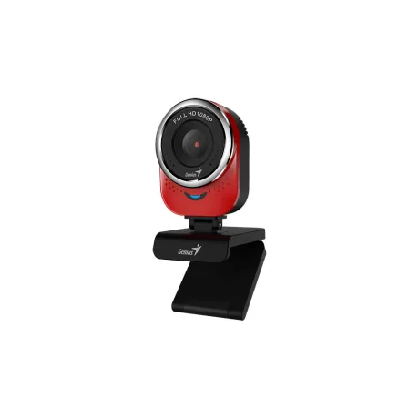 CAMERA WEB GENIUS  senzor 1080p Full-HD cu rezolutie video 1920x1080, QCam 6000, microfon, red "32200002401"  (include TV 0.18lei)
