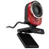 CAMERA WEB GENIUS  senzor 1080p Full-HD cu rezolutie video 1920x1080, QCam 6000, microfon, red "32200002401"  (include TV 0.18lei)