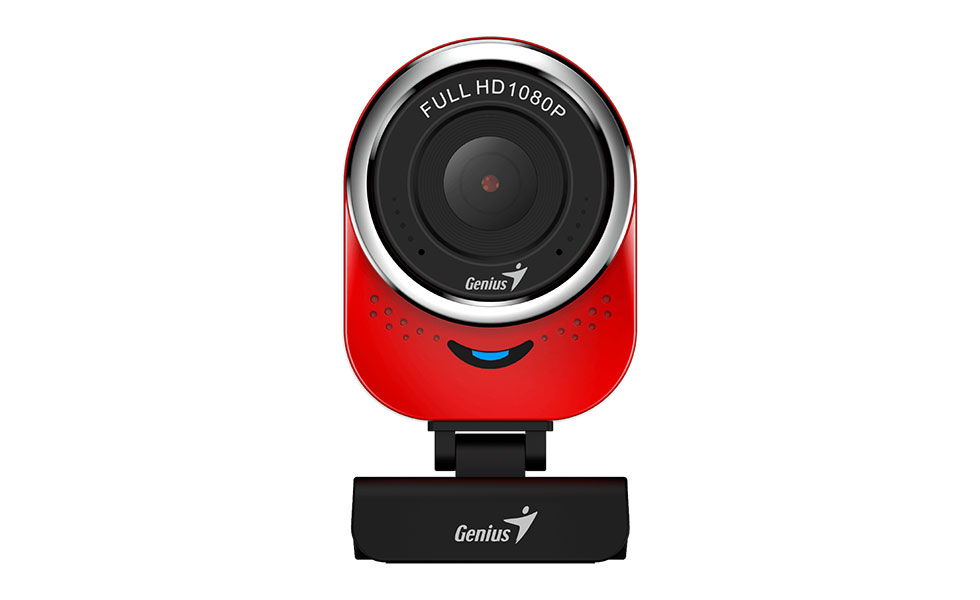 CAMERA WEB GENIUS  senzor 1080p Full-HD cu rezolutie video 1920x1080, QCam 6000, microfon, red "32200002408"  (include TV 0.18lei) thumb