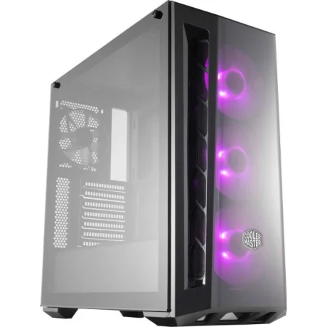 CARCASA Cooler Master, Middle Tower, ATX, &quot;MasterBox MB520 RGB&quot;, fara sursa, sticla securizata, 4 x fan, USB 3.0 x 2, Jack 3.5mm x 2, mesh, add RGB, fan controller (inclusiv RGB), &quot;MCB-B520-KGNN-RGB&quot;
