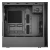 CARCASA Cooler Master, Middle Tower, ATX, "Silencio S600", fara sursa, sticla securizata, 2 x fan, USB 3.0 x 2, Jack 3.5mm x 1, card reader, mesh , "MCS-S600-KG5N-S00"