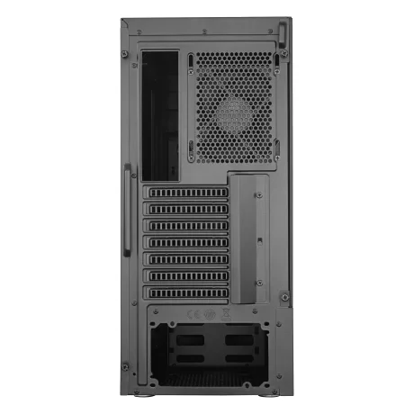 CARCASA Cooler Master, Middle Tower, ATX, "Silencio S600", fara sursa, sticla securizata, 2 x fan, USB 3.0 x 2, Jack 3.5mm x 1, card reader, mesh , "MCS-S600-KG5N-S00"