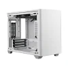 CARCASA Cooler Master, Mini Tower, mini ITX, "MasterBox NR200P White", fara sursa, sticla securizata, 2 x fan (SickleFlow), USB 3.0 x 2, Jack 3.5mm x 1, mesh, "MCB-NR200P-WGNN-S00"