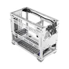 CARCASA Cooler Master, Mini Tower, mini ITX, "MasterBox NR200P White", fara sursa, sticla securizata, 2 x fan (SickleFlow), USB 3.0 x 2, Jack 3.5mm x 1, mesh, "MCB-NR200P-WGNN-S00"