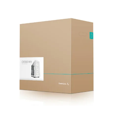 CARCASA DEEPCOOL CK560 WH, Middle Tower E-ATX, fara sursa, sticla securizata, 3 x 120mm RGB fan, 1 x 140mm black fan, USB 3.0 x 2, USB 3.1 Type-C x 1, Jack 3.5mm x 1, &quot;R-CK560-WHAAE4-G-1&quot;