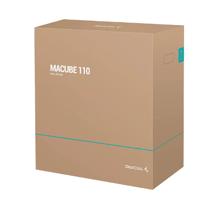 CARCASA DEEPCOOL MACUBE 110, Micro ATX, fara sursa, sticla securizata, 1 x fan, USB 3.0 x 2, Jack 3.5mm, mesh, "R-MACUBE110-BKNGM1N-G-1" thumb