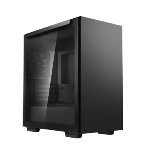 CARCASA DEEPCOOL MACUBE 110, Micro ATX, fara sursa, sticla securizata, 1 x fan, USB 3.0 x 2, Jack 3.5mm, mesh, &quot;R-MACUBE110-BKNGM1N-G-1&quot;