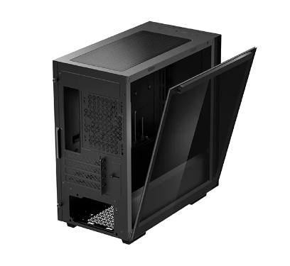 CARCASA DEEPCOOL MACUBE 110, Micro ATX, fara sursa, sticla securizata, 1 x fan, USB 3.0 x 2, Jack 3.5mm, mesh, "R-MACUBE110-BKNGM1N-G-1" thumb