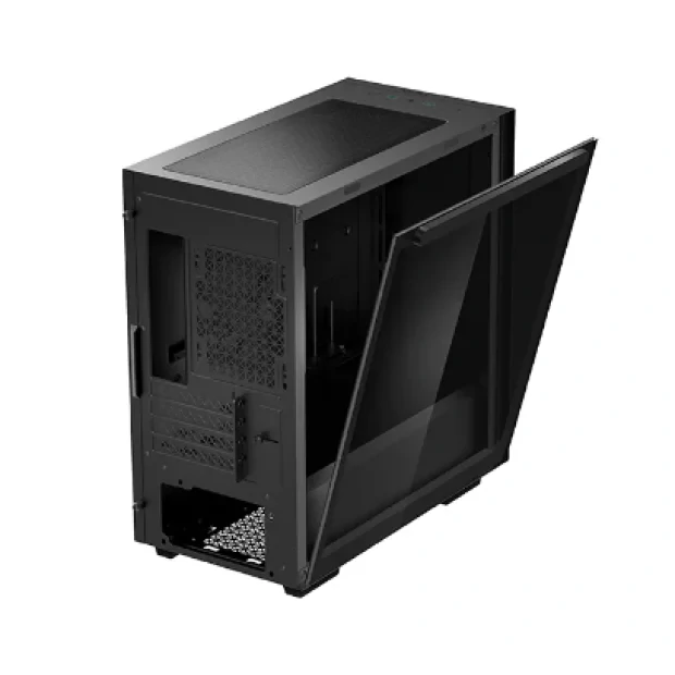 CARCASA DEEPCOOL MACUBE 110, Micro ATX, fara sursa, sticla securizata, 1 x fan, USB 3.0 x 2, Jack 3.5mm, mesh, &quot;R-MACUBE110-BKNGM1N-G-1&quot;
