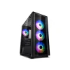 CARCASA DEEPCOOL MATREXX 50 ADD-RGB 4F, Middle Tower E-ATX, fara sursa, sticla securizata, 4 x fan, USB 2.0 x 2, USB 3.0 x 1, Jack 3.5mm x 2, mesh, add RGB, "DP-ATX-MATREXX50-AR-4F-NE"