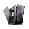CARCASA DEEPCOOL MATREXX 70 ADD-RGB 3F, Middle Tower E-ATX, fara sursa, sticla securizata, 4 x fan, USB 2.0 x 1, USB 3.0 x 2, Jack 3.5mm x 2, mesh add RGB fan controller (inclusiv RGB) &quot;DP-ATX-MATREXX70-BKG0P-3F&quot;