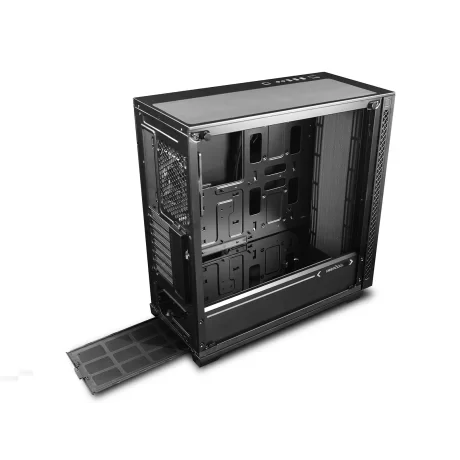CARCASA DEEPCOOL MATREXX 70, Middle Tower E-ATX, fara sursa, sticla securizata, 1 x fan, USB 2.0 x 1, USB 3.0 x 2, Jack 3.5mm x 2, mesh, &quot;DP-ATX-MATREXX70-BKG0P&quot;