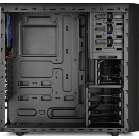 CARCASA DEEPCOOL, Middle Tower, ATX, "TESSERACT BF", fara sursa, 1 x fan, USB 2.0 x 1, USB 3.0 x 1, Jack 3.5mm x 2, mesh , "DP-CCATX-TSRBFBK"