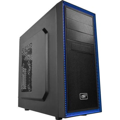 CARCASA DEEPCOOL, Middle Tower, ATX, "TESSERACT BF", fara sursa, 1 x fan, USB 2.0 x 1, USB 3.0 x 1, Jack 3.5mm x 2, mesh , "DP-CCATX-TSRBFBK"