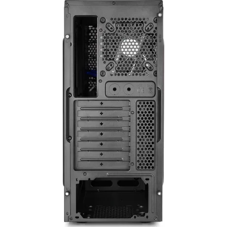 CARCASA DEEPCOOL, Middle Tower, ATX, "TESSERACT SW", fara sursa, plexiglas transparent, 2 x fan, USB 2.0 x 1, USB 3.0 x 1, Jack 3.5mm x 2, mesh , "DP-CCATX-TSRBKBL"