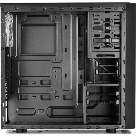 CARCASA DEEPCOOL, Middle Tower, ATX, "TESSERACT SW", fara sursa, plexiglas transparent, 2 x fan, USB 2.0 x 1, USB 3.0 x 1, Jack 3.5mm x 2, mesh , "DP-CCATX-TSRBKBL"