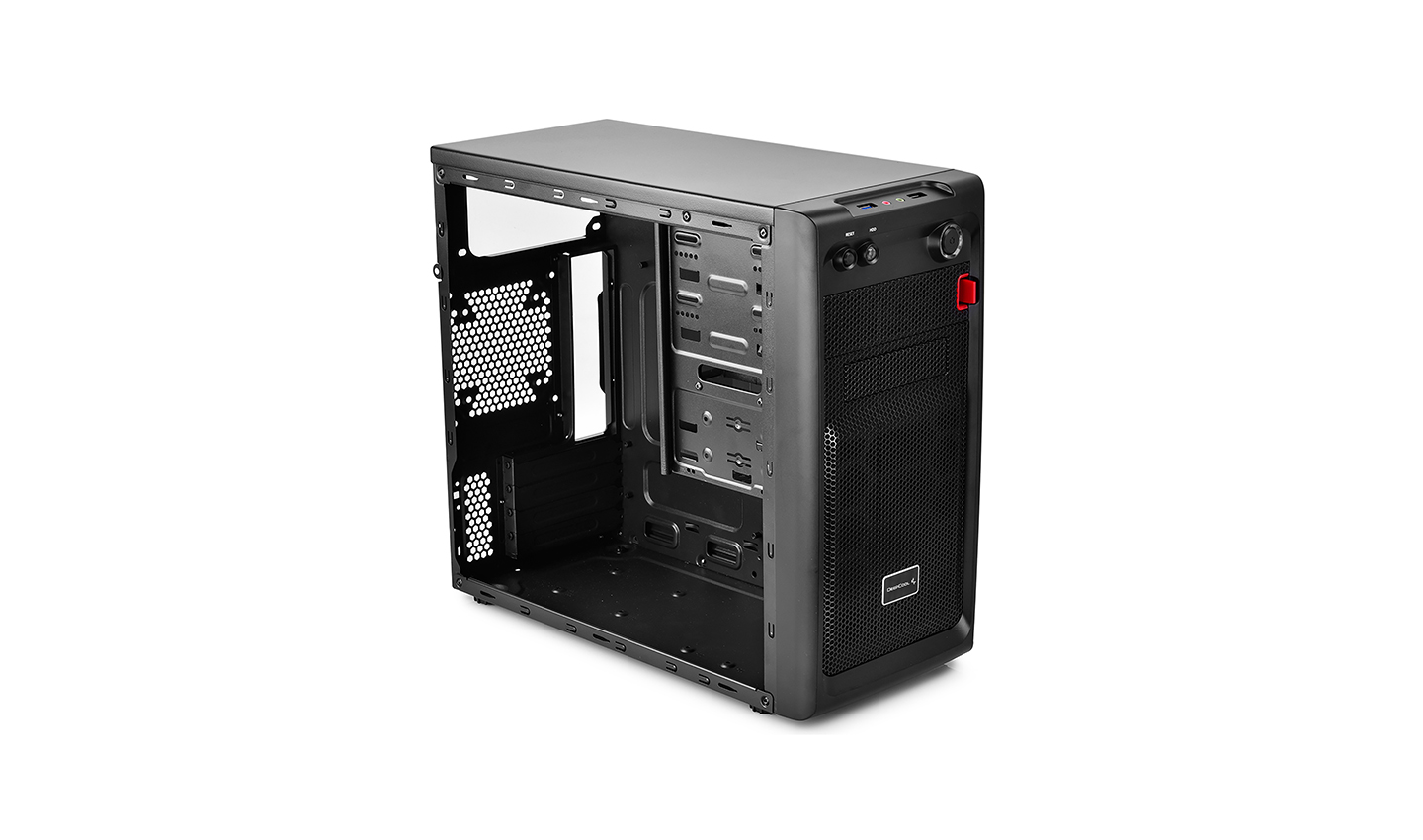 CARCASA DEEPCOOL SMARTER, Mini Tower mATX, fara sursa, USB 2.0 x 1, USB 3.0 x 1, Jack 3.5mm x 2, "DP-MATX-SMTR" thumb
