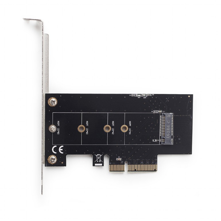 CARD adaptor GEMBIRD, PCI-Express la M.2 SSD, low profile, "PEX-M2-01" thumb
