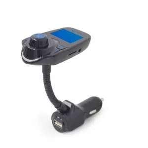 CARKIT 3-in-1 GEMBIRD, Bluetooth 4.1, format MP3, USB, microSD, montare la priza auto, &quot;BTT-01&quot; (include TV 0.18lei)