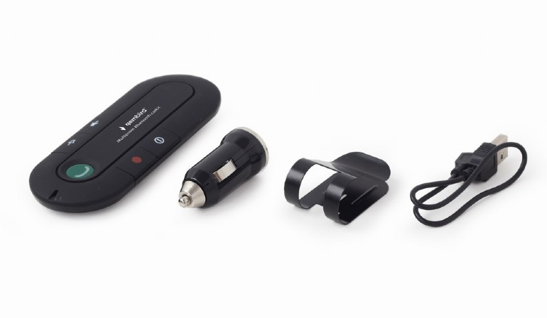 CARKIT GEMBIRD, Bluetooth 2.1+ EDR, modul handsfree, autonomie 12 ore, conectare 2 telefoane simultan, montare la parasolar, "BTCC-03" (include TV 0.18lei) thumb