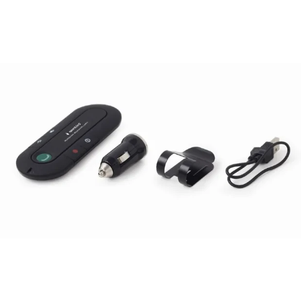 CARKIT GEMBIRD, Bluetooth 2.1+ EDR, modul handsfree, autonomie 12 ore, conectare 2 telefoane simultan, montare la parasolar, &quot;BTCC-03&quot; (include TV 0.18lei)