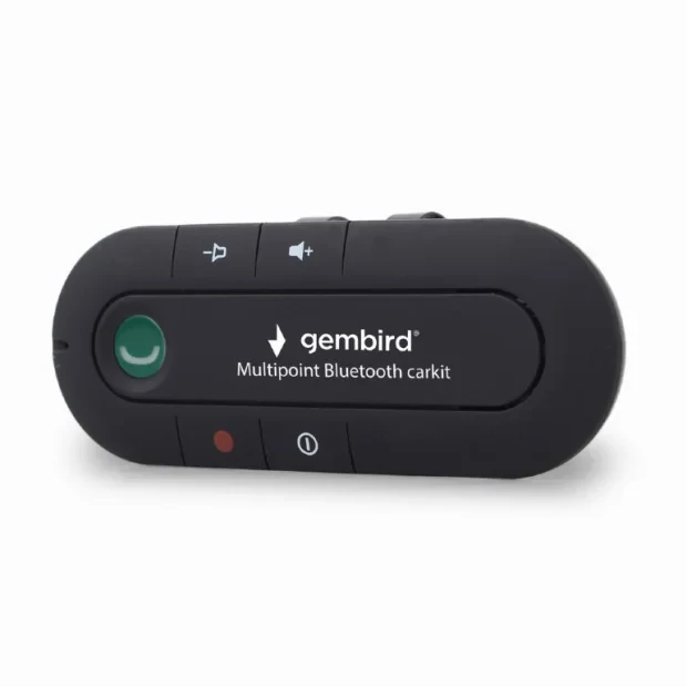 CARKIT GEMBIRD, Bluetooth 2.1+ EDR, modul handsfree, autonomie 12 ore, conectare 2 telefoane simultan, montare la parasolar, &quot;BTCC-03&quot; (include TV 0.18lei)