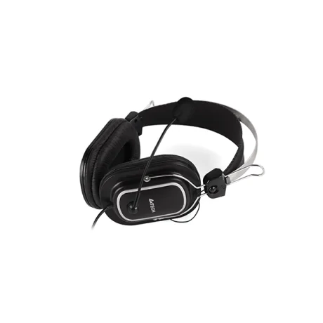 CASTI A4tech, cu fir, standard, utilizare multimedia, microfon pe brat, conectare prin USB 2.0, negru / argintiu, &quot;HU-50&quot;, (include TV 0.8lei)