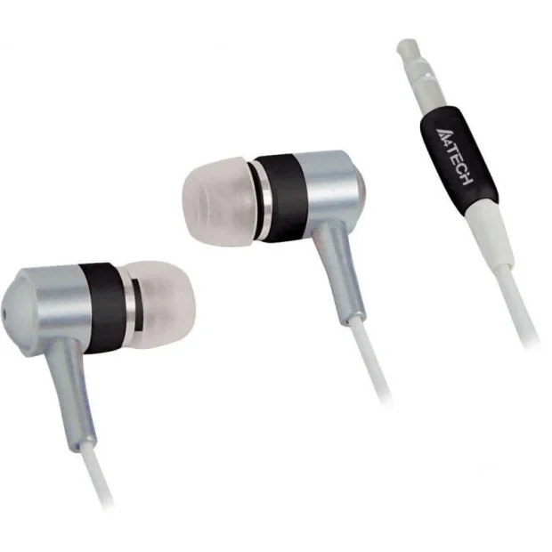 CASTI A4tech, &quot;Metallic&quot;, cu fir, intraauriculare, utilizare MP3, smartphone (doar audio), microfon nu, conectare prin Jack 3.5 mm, negru, &quot;MK-650-B&quot;, (include TV 0.18lei)