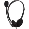 CASTI Gembird, cu fir, standard, utilizare multimedia, call center, microfon pe brat, conectare prin Jack 3.5 mm x 2, negru, &quot;MHS-123&quot;, (include TV 0.8lei)