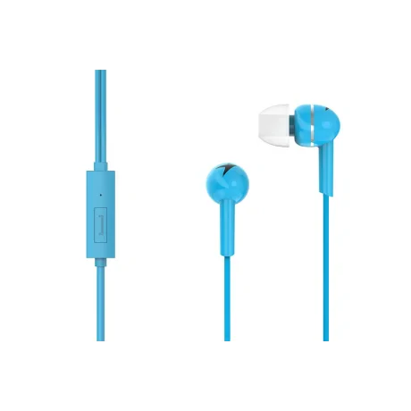 CASTI Genius, &quot;HS-M300&quot;, cu fir, intraauriculare, pt smartphone, microfon pe fir, conectare prin Jack 3.5 mm, albastru, &quot;31710006402&quot;, (include TV 0.18lei)