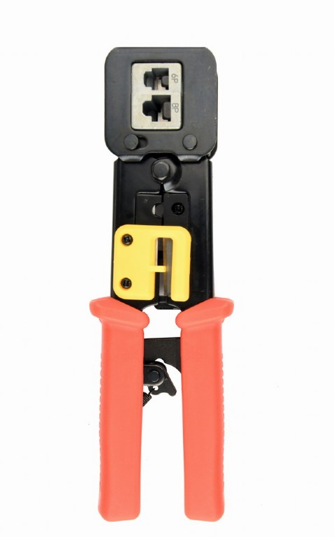 CLESTE sertizare mufe, GEMBIRD, functii: sertizare mufe, taiere cablu, compatibil pass-through conectori, "T-WC-05" thumb